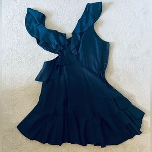 Zimmerman Royal Midnight Blue Silk Dress